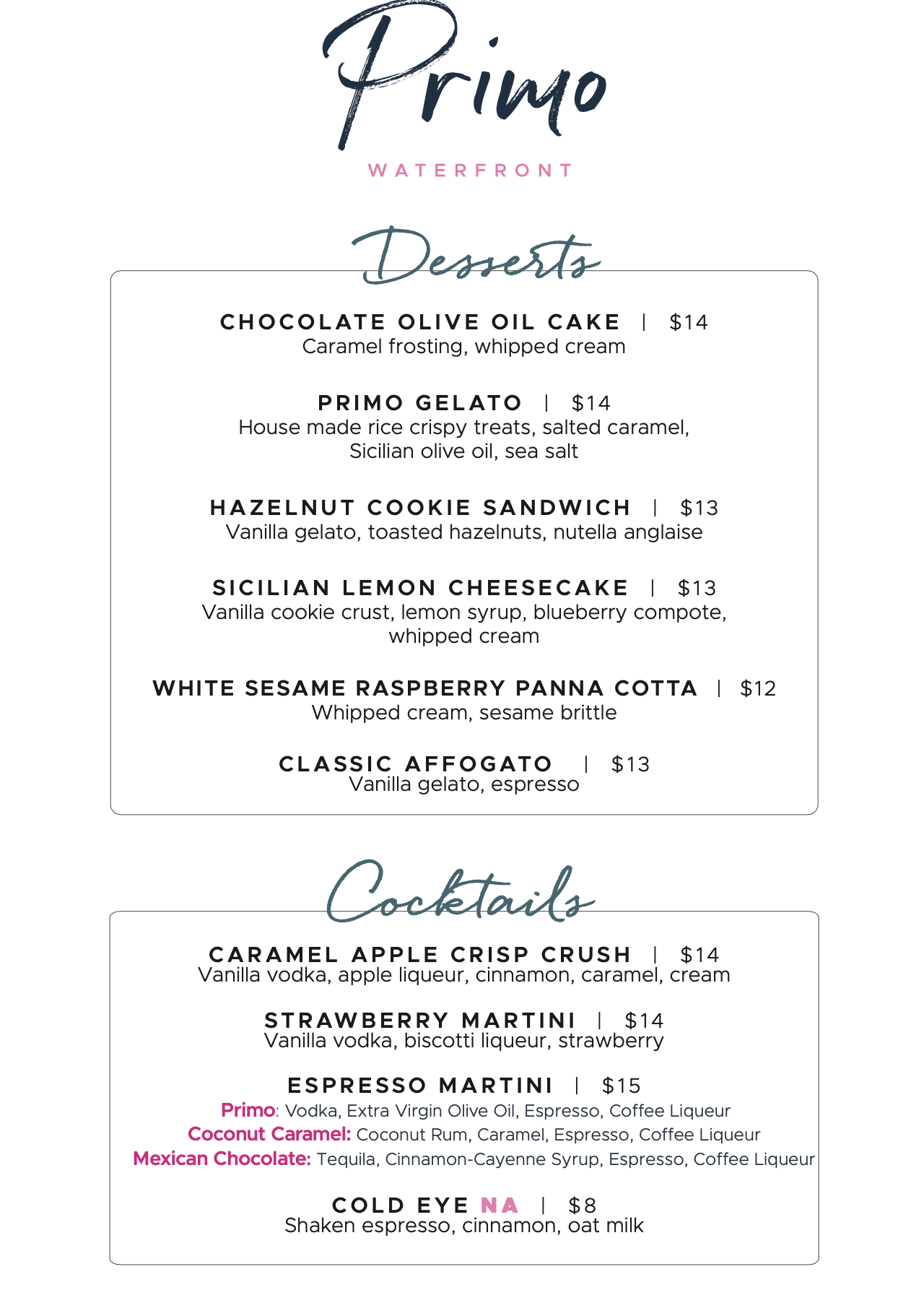 Gallery Primo Waterfront